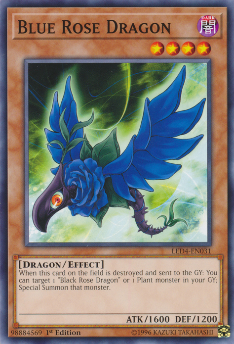 Blue Rose Dragon [LED4-EN031] Common | Odin's Place