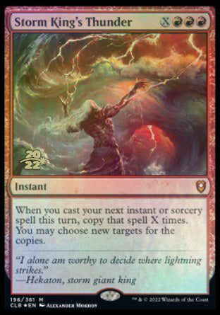 Storm King's Thunder [Commander Legends: Battle for Baldur's Gate Prerelease Promos] | Odin's Place