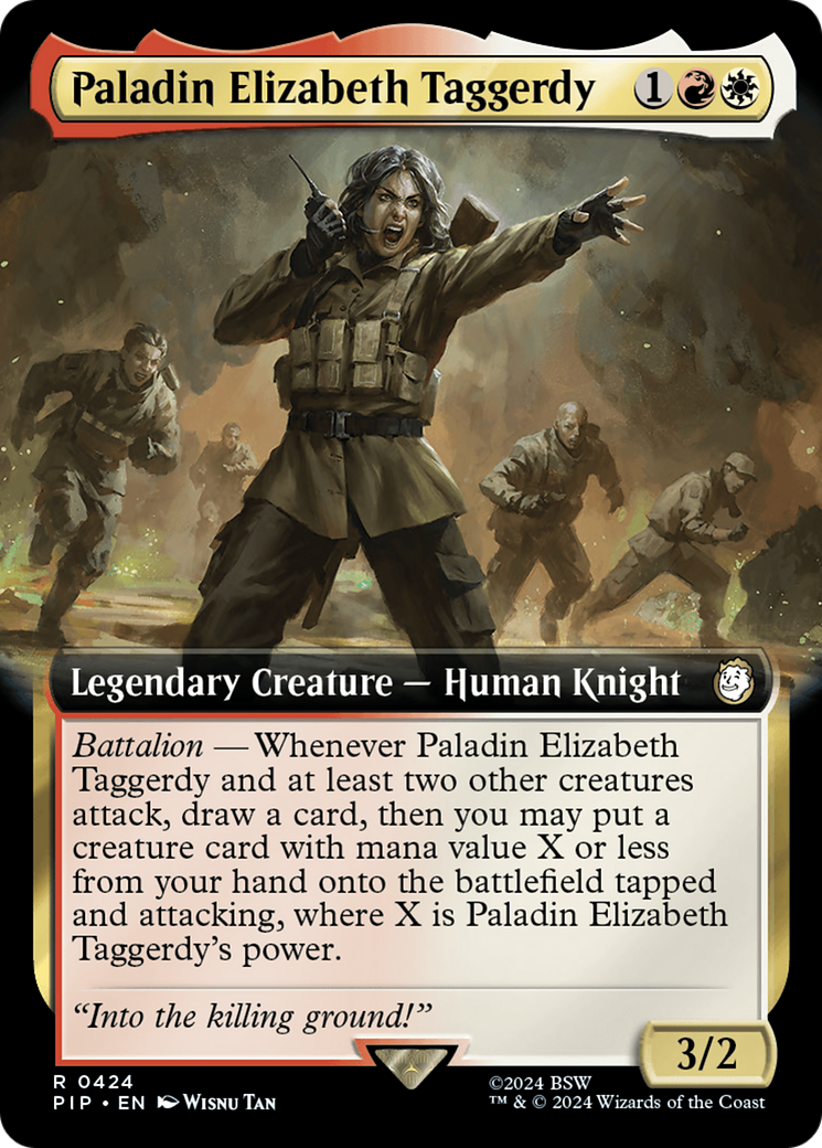 Paladin Elizabeth Taggerdy (Extended Art) [Fallout] | Odin's Place