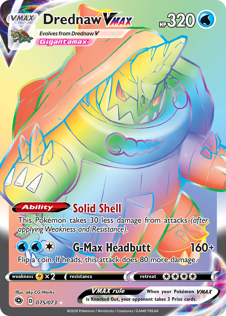 Drednaw VMAX (075/073) [Sword & Shield: Champion's Path] | Odin's Place