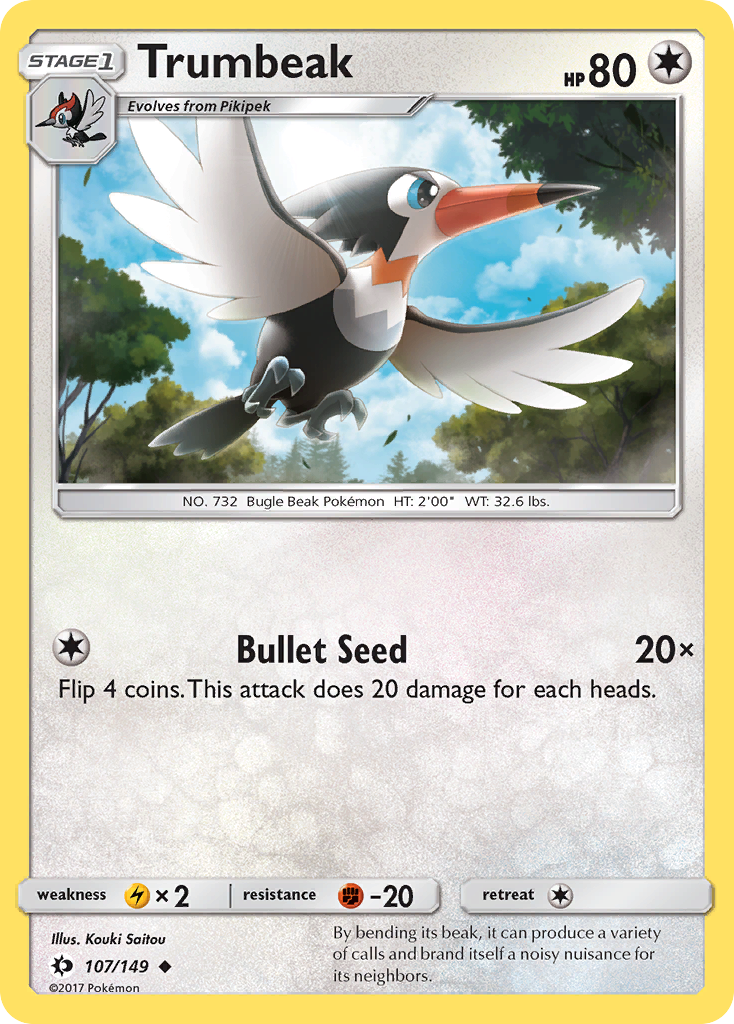Trumbeak (107/149) [Sun & Moon: Base Set] | Odin's Place