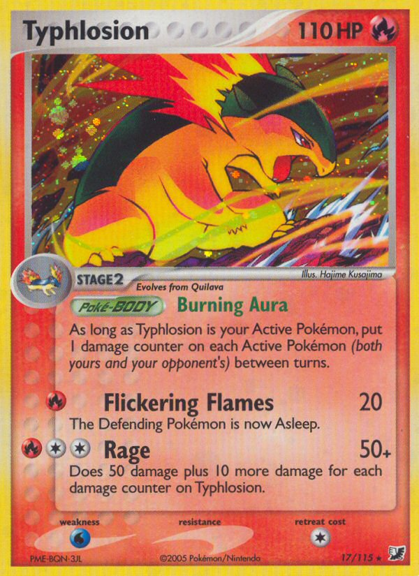 Typhlosion (17/115) [EX: Unseen Forces] | Odin's Place