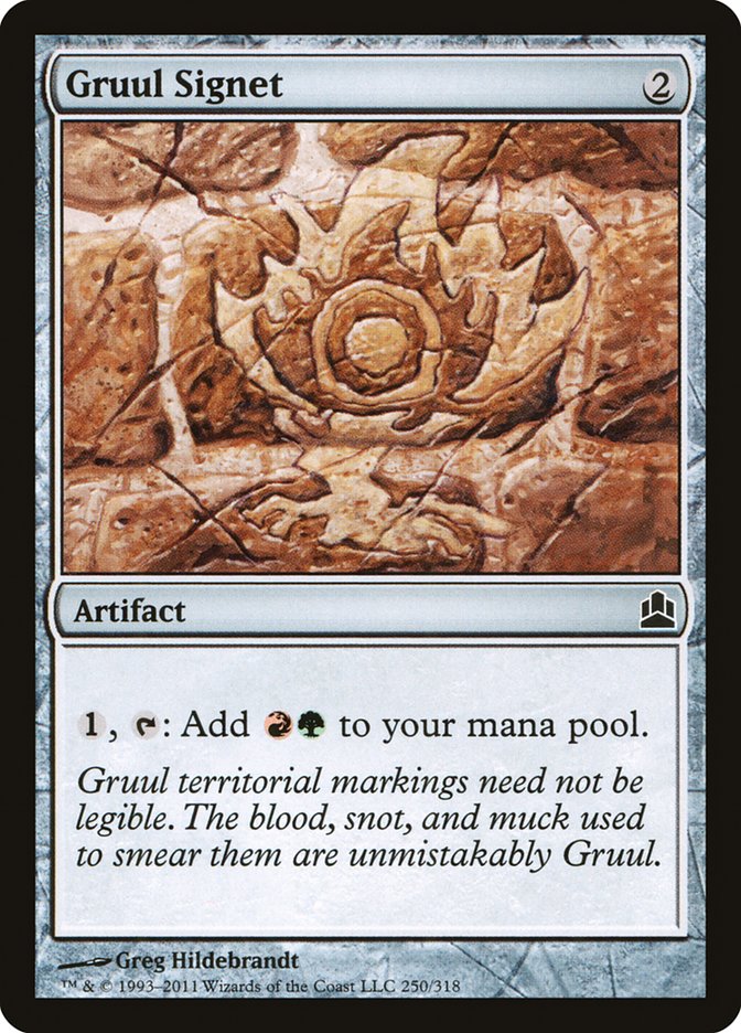 Gruul Signet (250) [Commander 2011] | Odin's Place