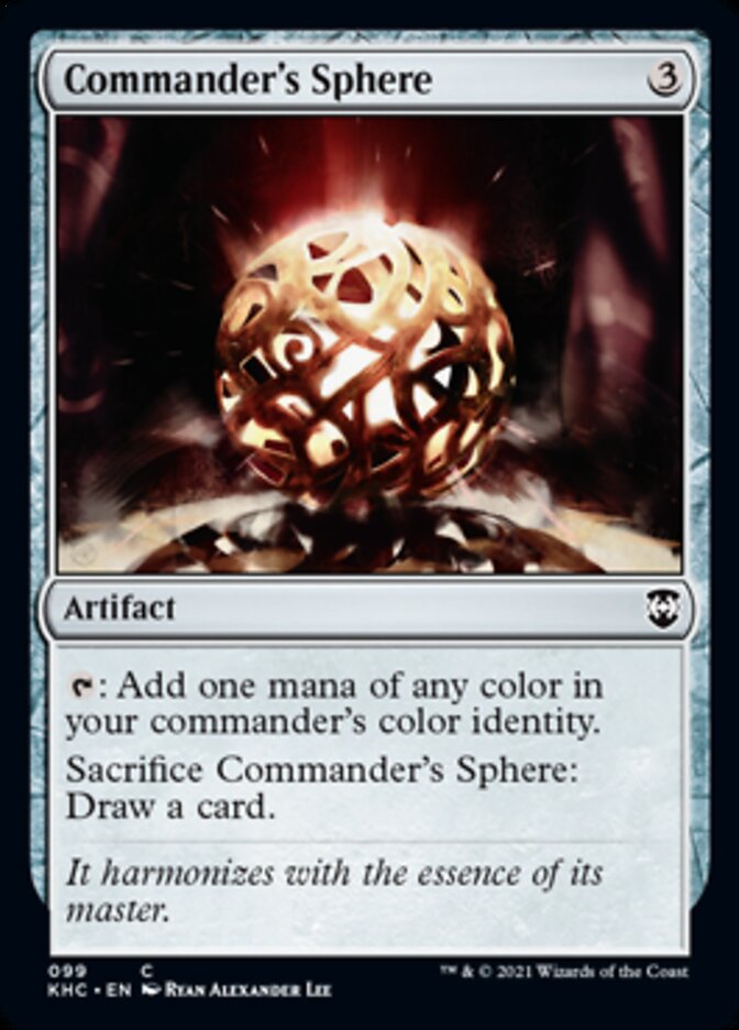 Commander's Sphere [Kaldheim Commander] | Odin's Place