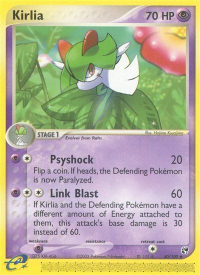 Kirlia (40/100) [EX: Sandstorm] | Odin's Place