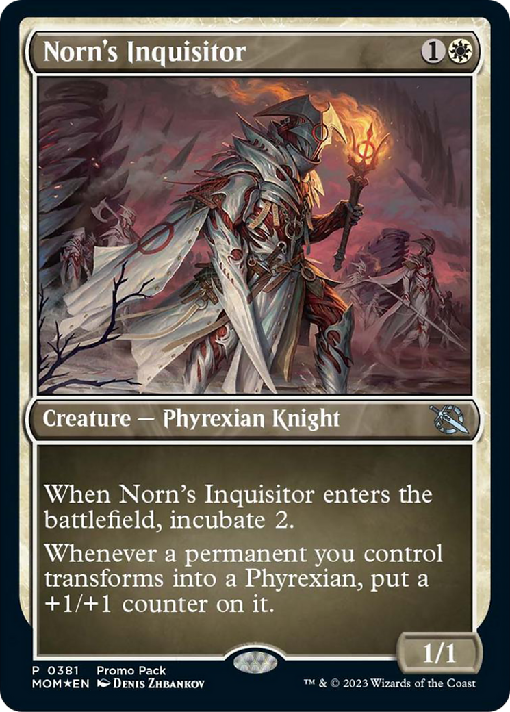 Norn's Inquisitor (Promo Pack) [March of the Machine Promos] | Odin's Place