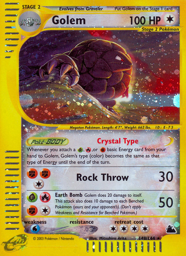 Golem (148/144) [Skyridge] | Odin's Place