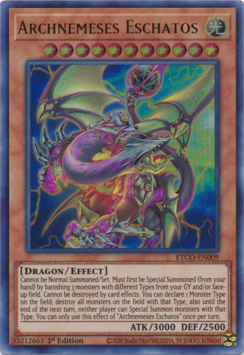 Archnemeses Eschatos [ETCO-EN009] Ultra Rare | Odin's Place