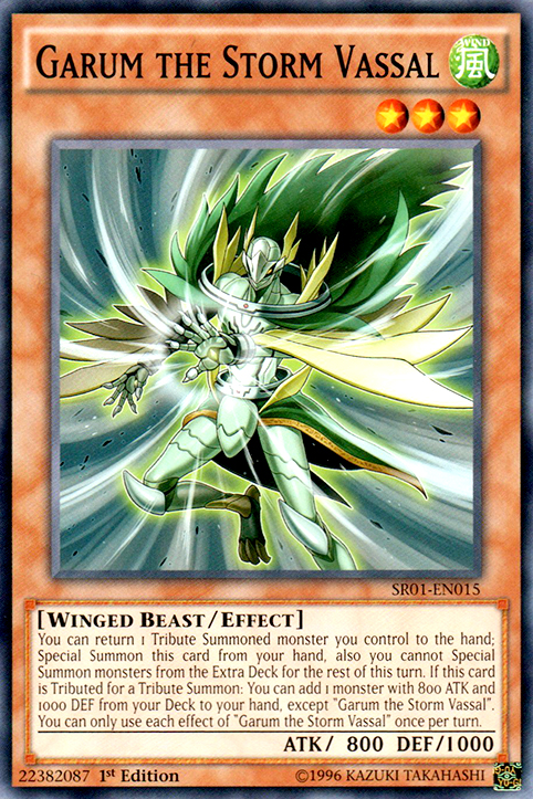 Garum the Storm Vassal [SR01-EN015] Common | Odin's Place