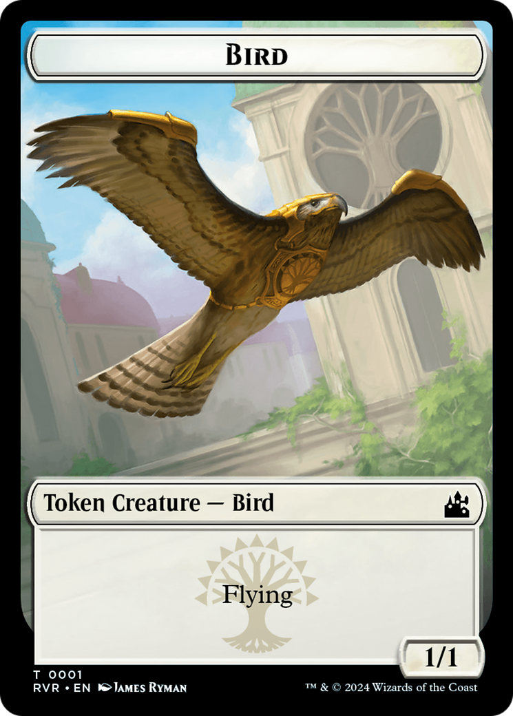 Bird Token [Ravnica Remastered Tokens] | Odin's Place