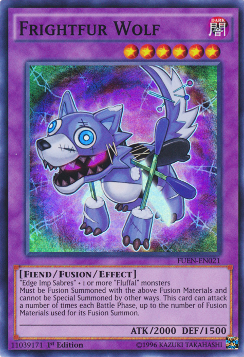 Frightfur Wolf [FUEN-EN021] Super Rare | Odin's Place