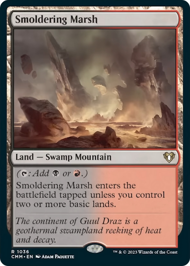 Smoldering Marsh [Commander Masters] | Odin's Place