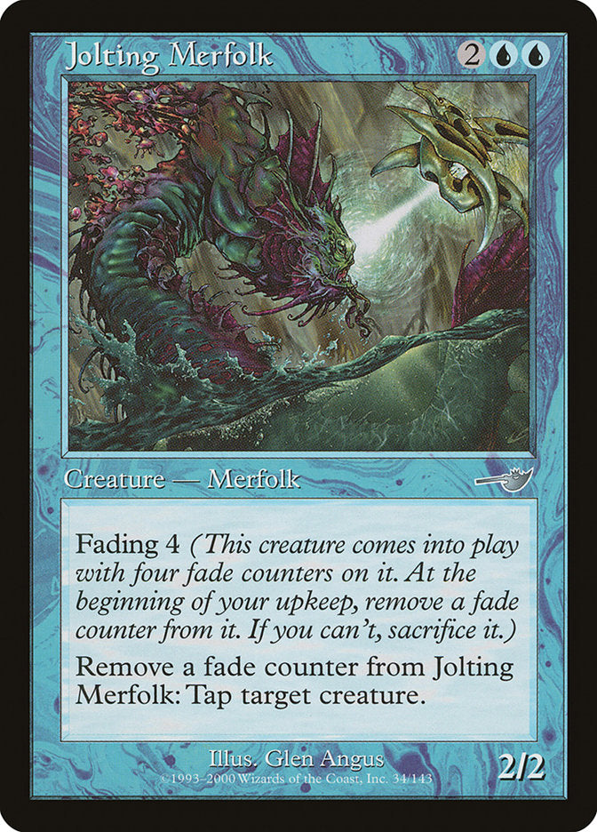 Jolting Merfolk (34) [Nemesis] | Odin's Place