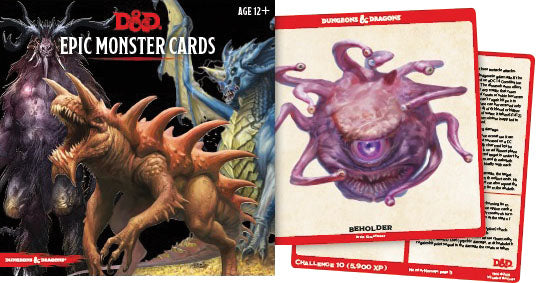 Dungeons and Dragons Epic Monster Cards | Odin's Place