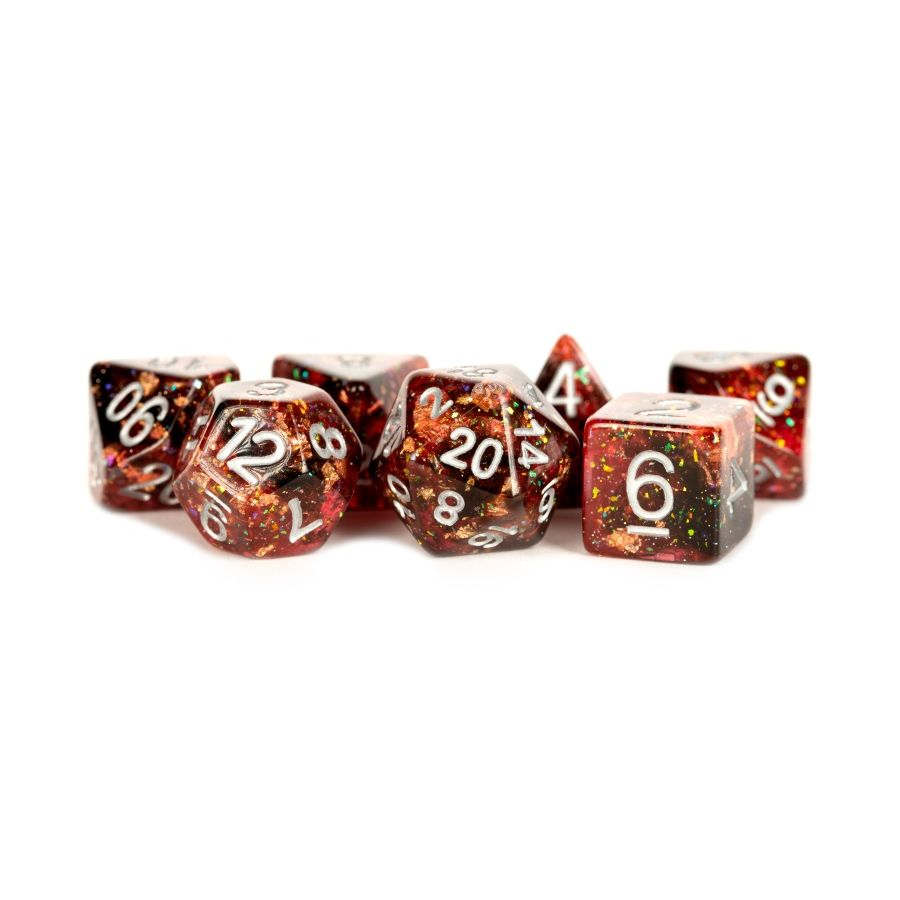 Poly 7 Dice Set: Eternal Fire | Odin's Place