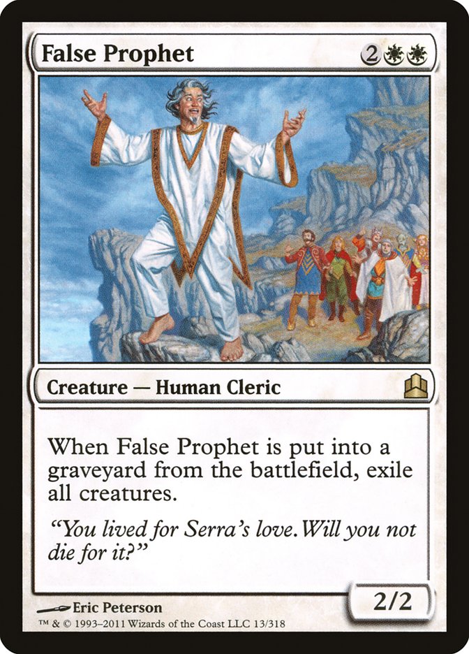 False Prophet (13) [Commander 2011] | Odin's Place