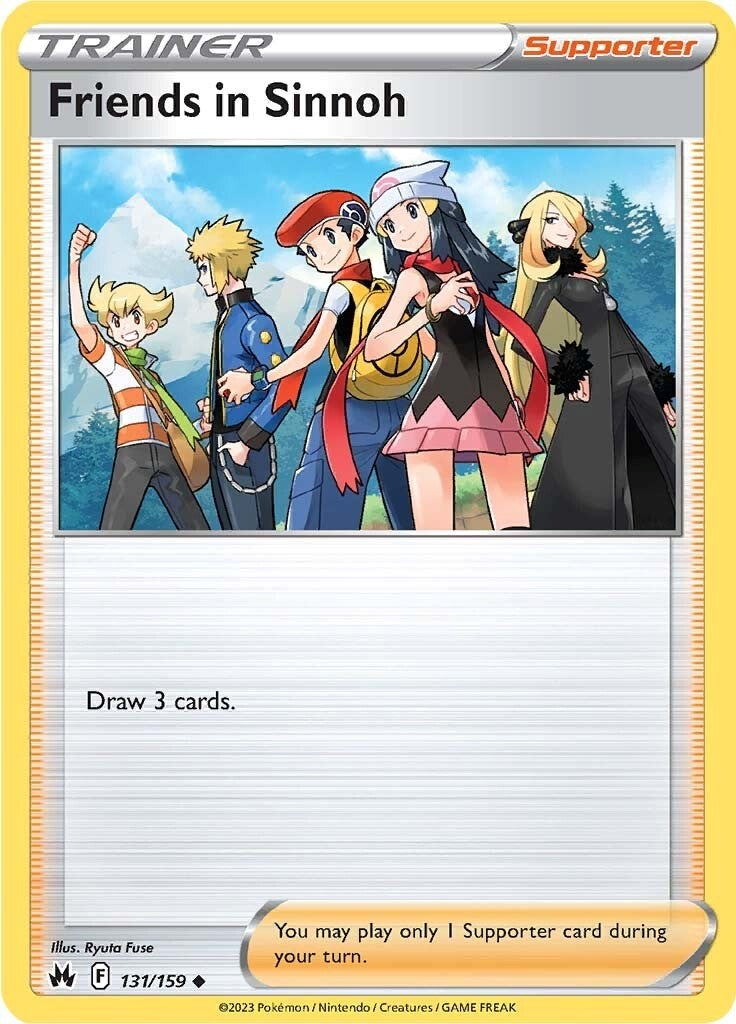 Friends in Sinnoh (131/159) [Sword & Shield: Crown Zenith] | Odin's Place