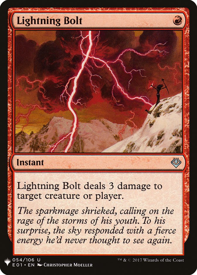 Lightning Bolt [Mystery Booster] | Odin's Place