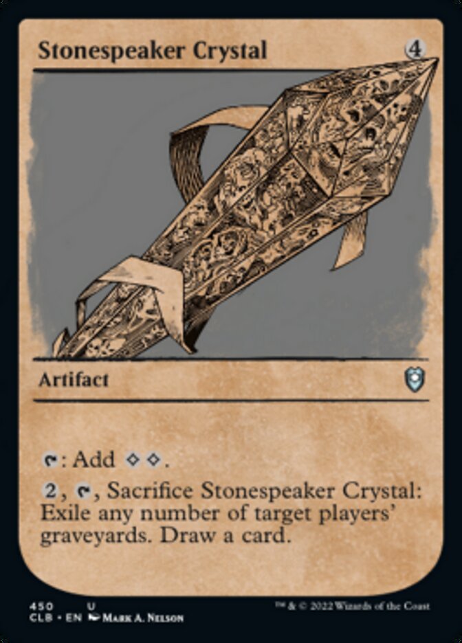 Stonespeaker Crystal (Showcase) [Commander Legends: Battle for Baldur's Gate] | Odin's Place