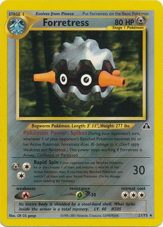 Forretress (21/75) [Neo Discovery Unlimited] | Odin's Place