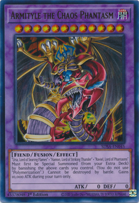 Armityle the Chaos Phantom [SDSA-EN045] Ultra Rare | Odin's Place
