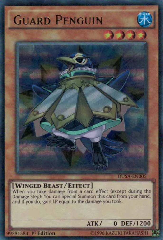 Guard Penguin [DUSA-EN005] Ultra Rare | Odin's Place
