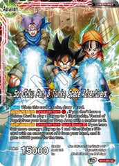 Son Goku // Son Goku, Pan, and Trunks, Space Adventurers (BT17-001) [Ultimate Squad] | Odin's Place