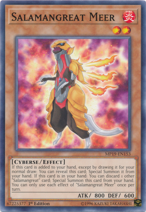 Salamangreat Meer [MP19-EN153] Common | Odin's Place