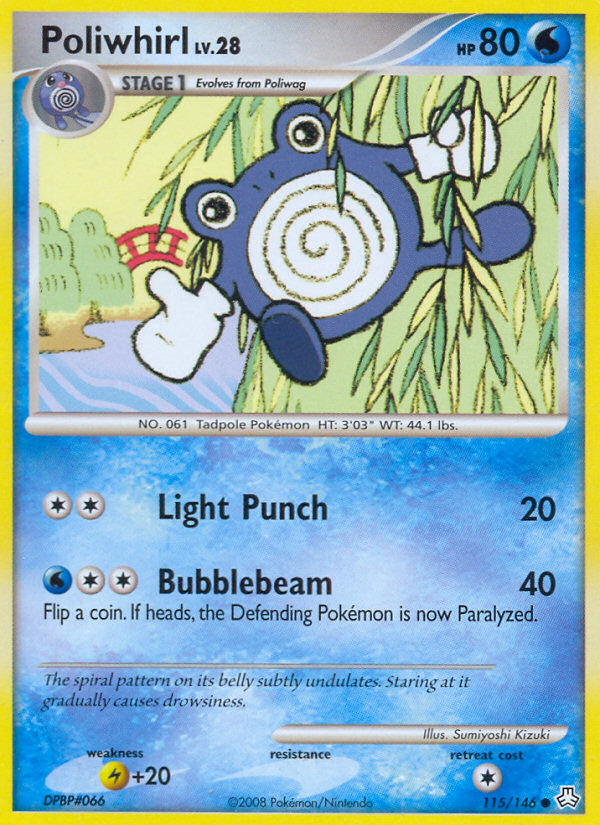 Poliwhirl (115/146) [Diamond & Pearl: Legends Awakened] | Odin's Place