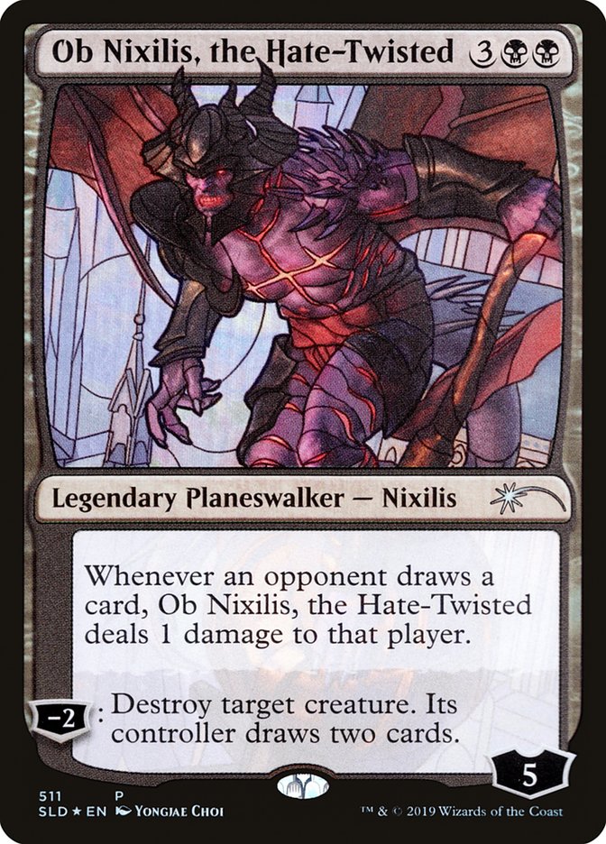 Ob Nixilis, the Hate-Twisted (Stained Glass) [Secret Lair Drop Promos] | Odin's Place
