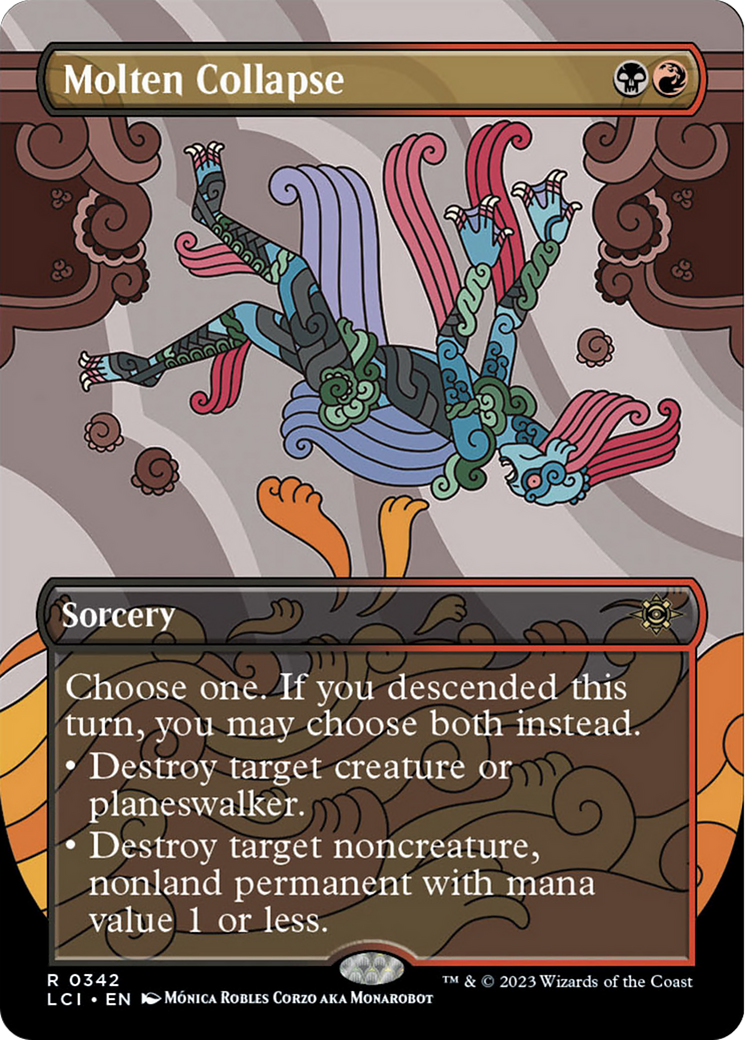 Molten Collapse (Borderless) [The Lost Caverns of Ixalan] | Odin's Place
