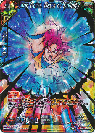 Son Goku, Dawn of Divinity (BT8-109) [Malicious Machinations] | Odin's Place