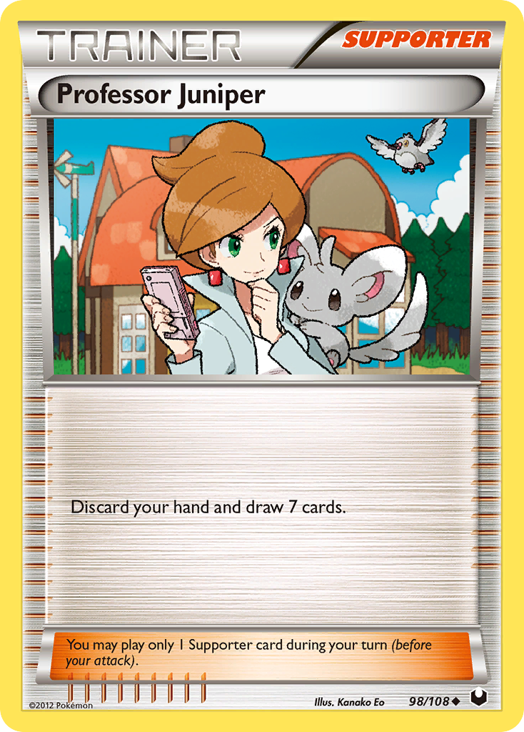 Professor Juniper (98/108) [Black & White: Dark Explorers] | Odin's Place