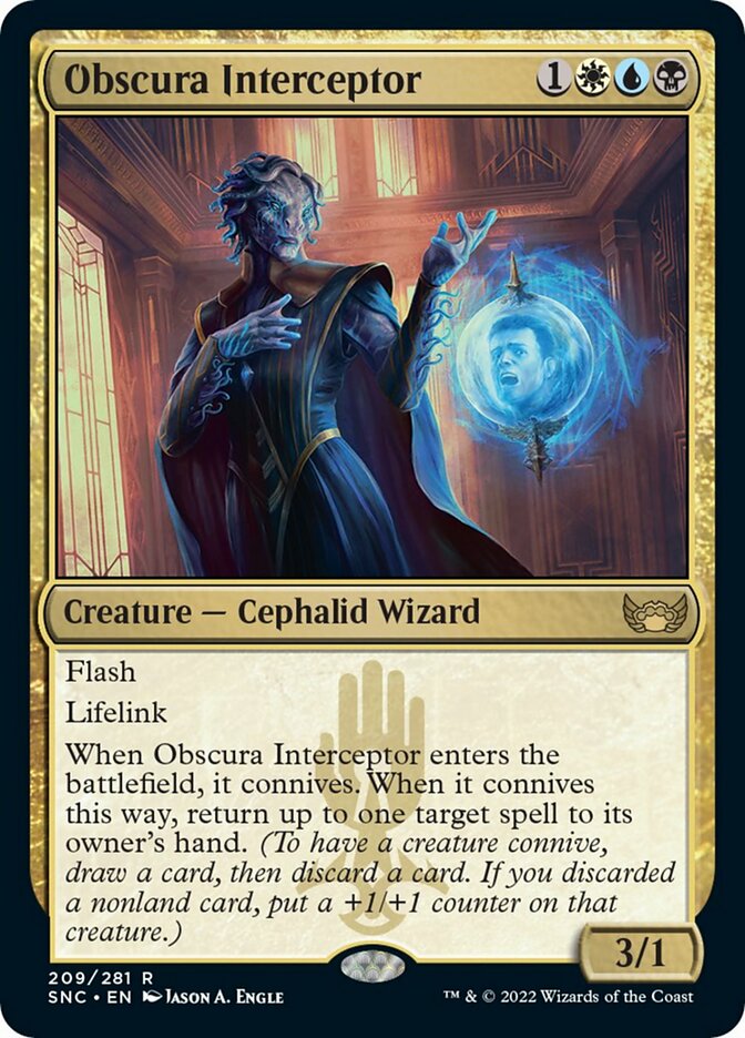 Obscura Interceptor [Streets of New Capenna] | Odin's Place