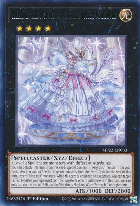 Rilliona, the Wondrous Magistus Witch Wardrobe [MP22-EN083] Rare | Odin's Place
