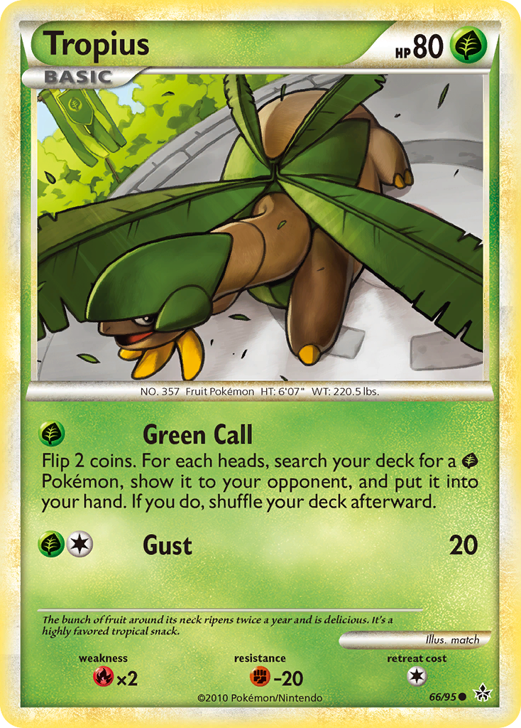 Tropius (66/95) [HeartGold & SoulSilver: Unleashed] | Odin's Place