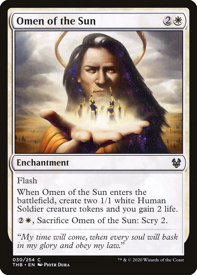 Omen of the Sun [Theros Beyond Death] | Odin's Place