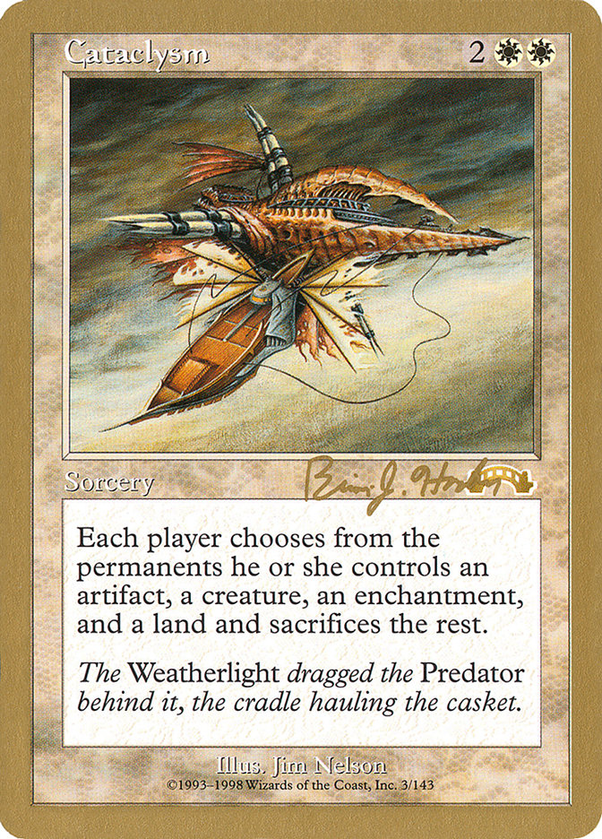 Cataclysm (Brian Hacker) [World Championship Decks 1998] | Odin's Place