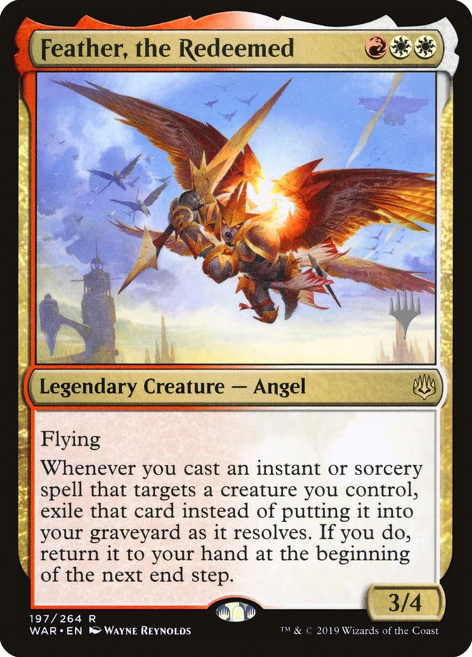 Feather, the Redeemed (Promo Pack) [War of the Spark Promos] | Odin's Place
