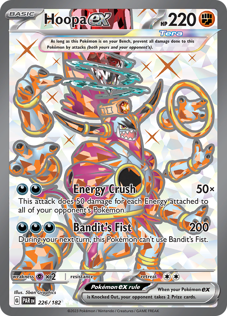 Hoopa ex (226/182) [Scarlet & Violet: Paradox Rift] | Odin's Place