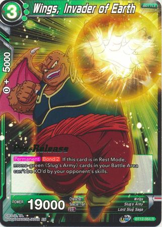 Wings, Invader of Earth (BT12-064) [Vicious Rejuvenation Prerelease Promos] | Odin's Place