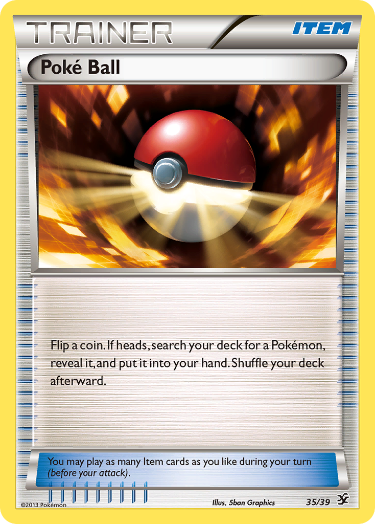 Poke Ball (35/39) [XY: Kalos Starter Set] | Odin's Place