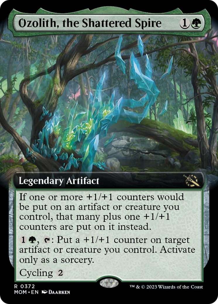 Ozolith, the Shattered Spire (Extended Art) [March of the Machine] | Odin's Place