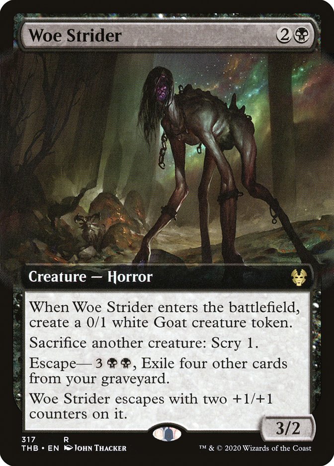 Woe Strider (Extended Art) [Theros Beyond Death] | Odin's Place