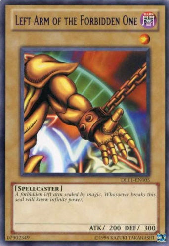 Left Arm of the Forbidden One (Purple) [DL11-EN005] Rare | Odin's Place