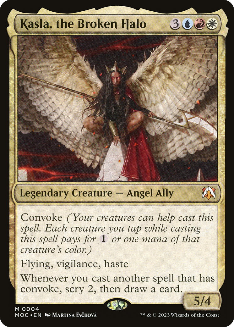 Kasla, the Broken Halo [March of the Machine Commander] | Odin's Place