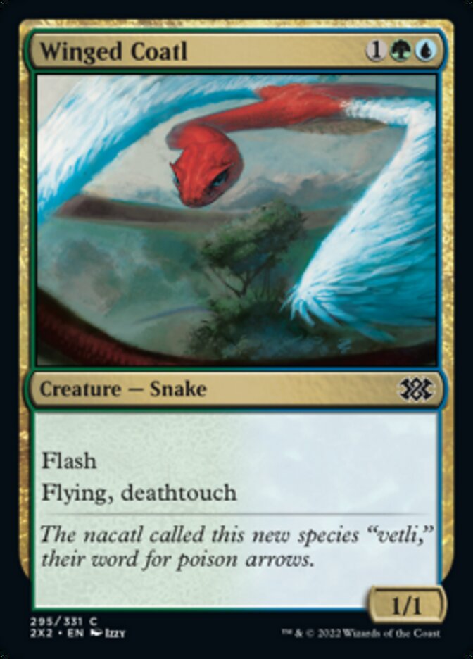 Winged Coatl [Double Masters 2022] | Odin's Place