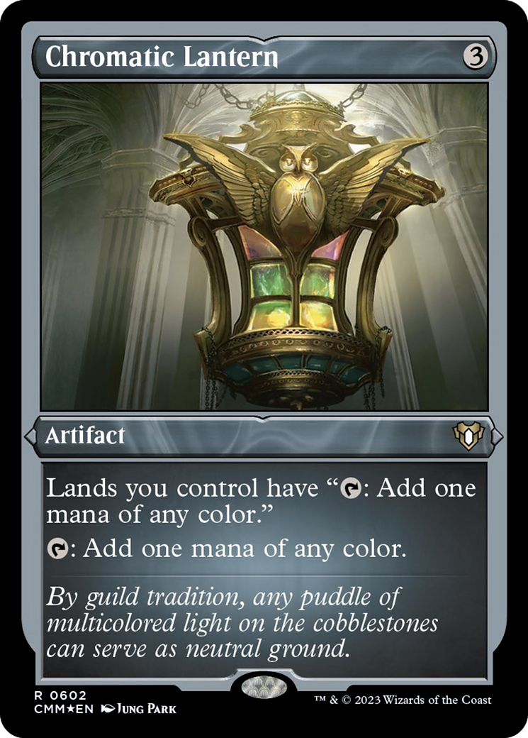 Chromatic Lantern (Foil Etched) [Commander Masters] | Odin's Place