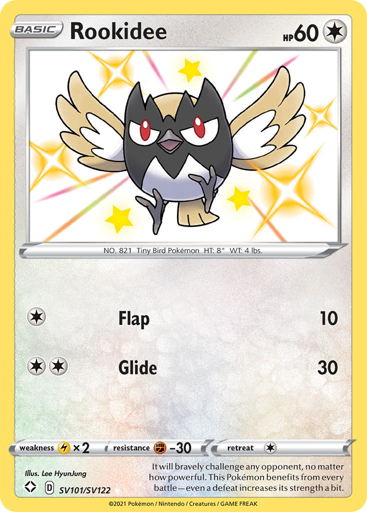 Rookidee (SV101/SV122) [Sword & Shield: Shining Fates] | Odin's Place