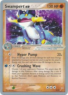Swampert ex (95/95) (Rocky Beach - Reed Weichler) [World Championships 2004] | Odin's Place